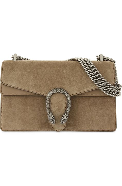 frankfurt gucci dionysus small suede|Dionysus small shoulder bag in light brown suede .